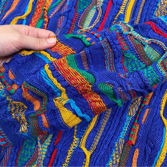 Purely Australian Clothing Company multicolored 3d sweater size M - Picture 2 of 8